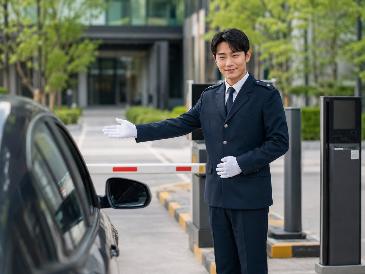 출입 차단기 안내
