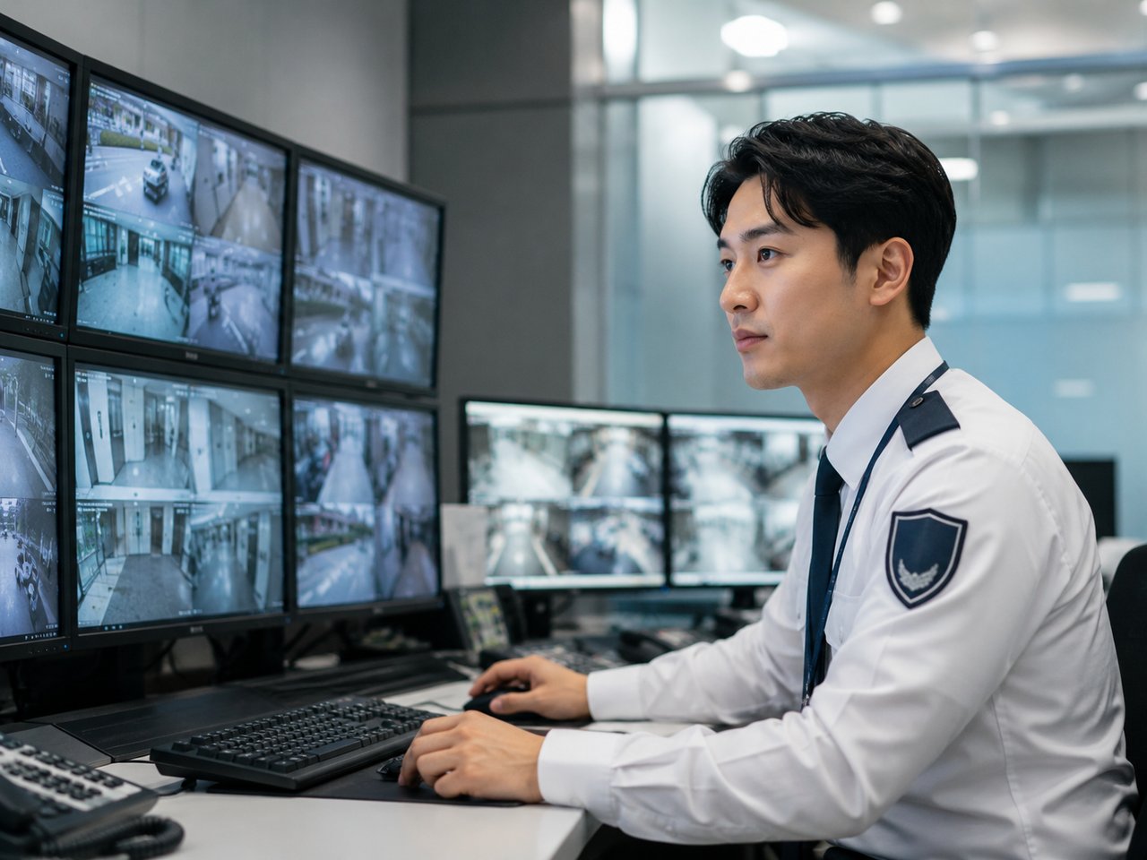 보안 관제(CCTV)