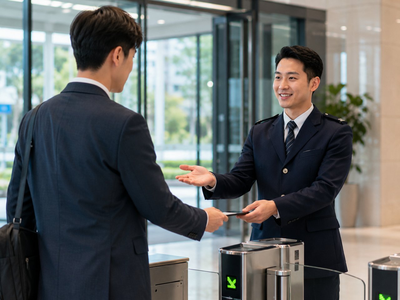 출입 통제·방문객 관리